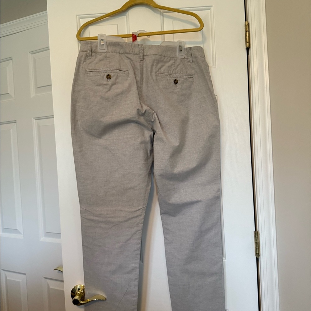 Bonobos Light Gray Chinos With Patterned Waistband - image 3